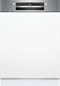 Bosch Serie 4 SMI4ECS28E Semi Built-in Dishwasher, 14 Place Settings, Energy Class A, 42 dB
