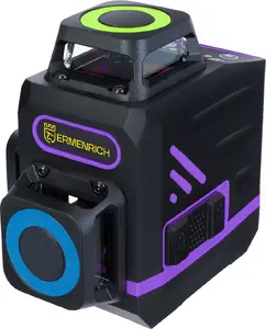 Ermenrich LV60 PRO Laser Level, 360-Degree Self-Leveling, Green Beam