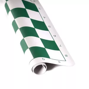 Vinyl chessboard THOMS TC-CHD43VG 43×43 cm, roll-up playing surface