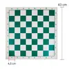 Vinila šaha dēlis THOMS TC-CHD43VG 43×43 cm Photo 6