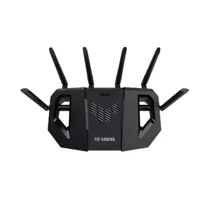 Tabletop router ASUS TUF Gaming BE6500 Wi‑Fi 7 dual‑band, 6 external antennas, 2.5GbE, 4x LAN, USB 3.2, 6500 Mbps, 256 MB flash