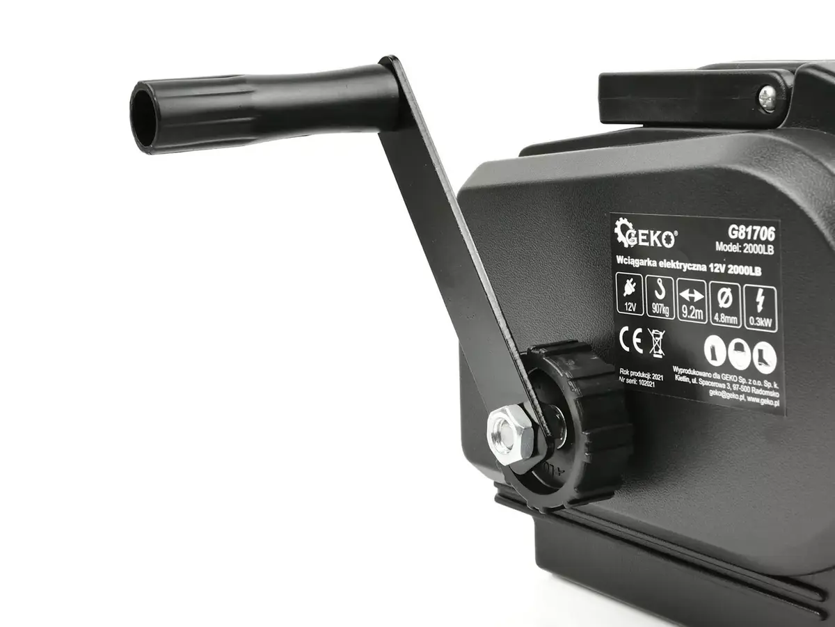 Electric winch GEKO G81706 12V 2000 lb Photo 7