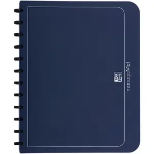 Oxford 100205608 A4 Ring Binder Blue with Round Ring for Presentation