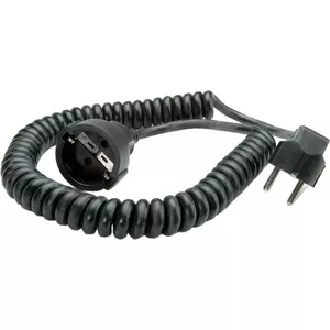 Power extension cable Bachmann BM0010706, 3G 1.5 mm², 16 A, 250 V, black