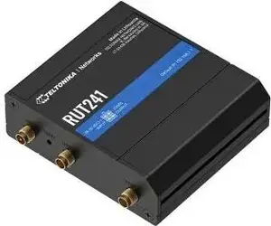 Router Teltonika Networks RUT241 WiFi 4G, LTE cellular router with Wi‑Fi and Ethernet ports
