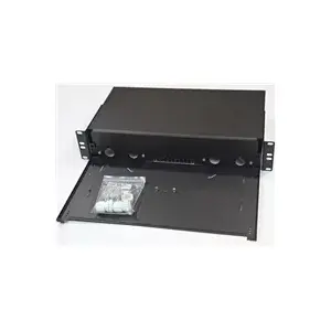 Optical drawer 2U OEM OPVANA2UN-OPTR modular, black, 2U front-mount for fiber patching