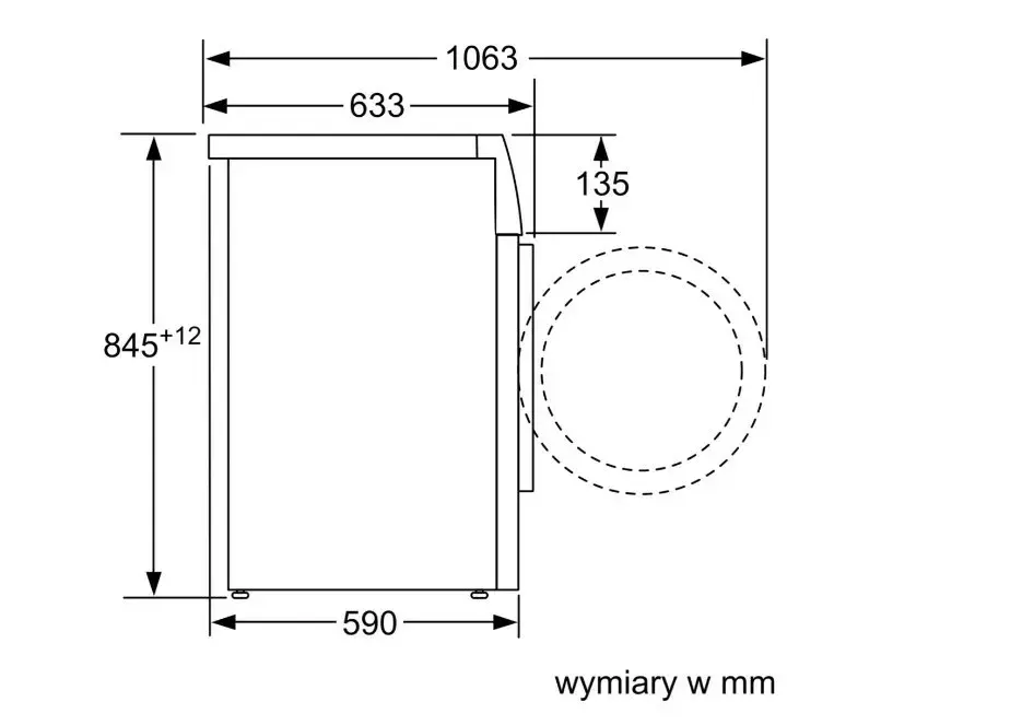 Bosch WAN2813APL veļasmašīna 7 kg Photo 8