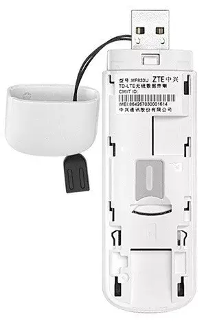 USB 4G LTE мобильный Wi‑Fi роутер ZTE MF833N Photo 3