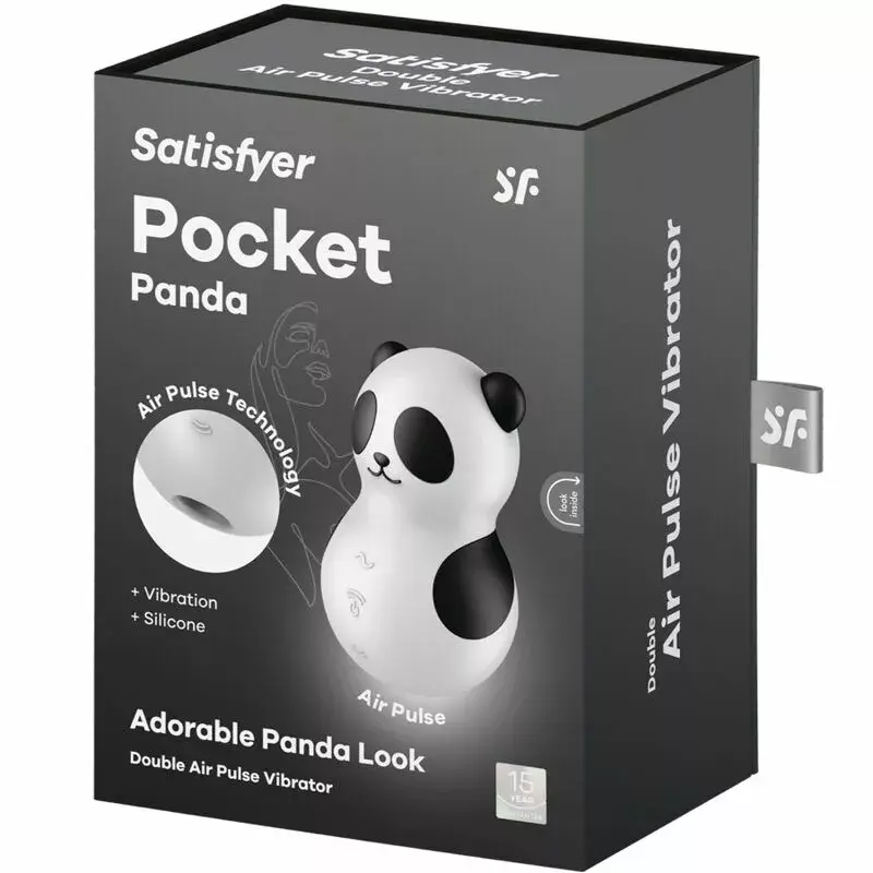Satisfyer Pocket Panda stimulator and vibrator Photo 7