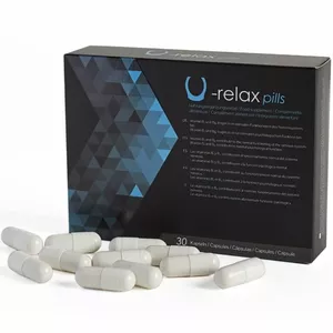 Dietary supplement capsules 500COSMETICS U-RELAX — 30 capsules, relaxation and anxiety reduction