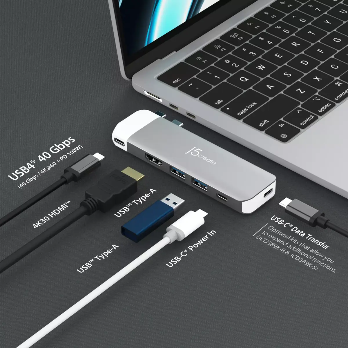 USB-C Хаб j5create JCD394 Photo 6