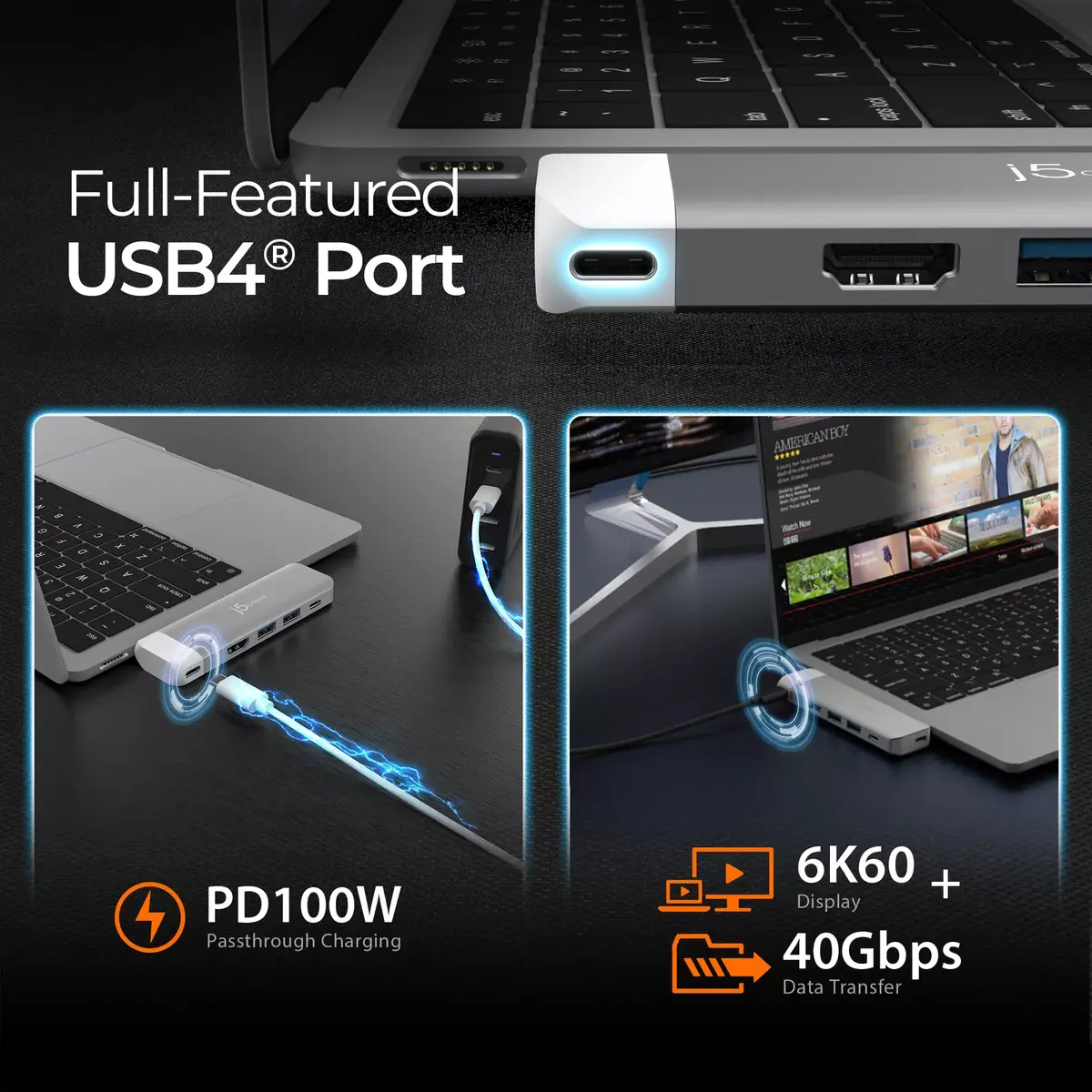 USB-C Хаб j5create JCD394 Photo 7