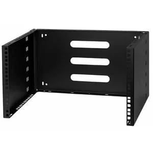 Wall-mounted 19" Rack Holder Stalflex WRH19-6U/4U-330B — 6U/4U, 330 mm depth, black