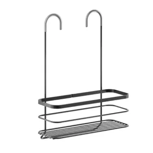 Полка для ванной METALTEX LAVA ORIGIN UZ IT0140.11.28 черная 1 уровень 28x13x40 см