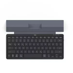 Keyboard Hama Travel 600 QWERTZ German Bluetooth Black Dark Grey