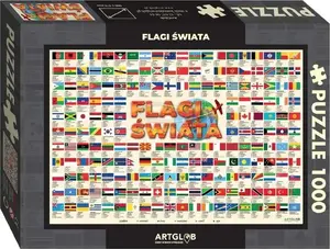 Jigsaw Puzzle Artglob — Flags of the World, 1,000 pieces