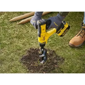 Ground Auger STANLEY V20 SFMCGA75B-XJ 20V — cordless earth auger, compatible with 20V battery