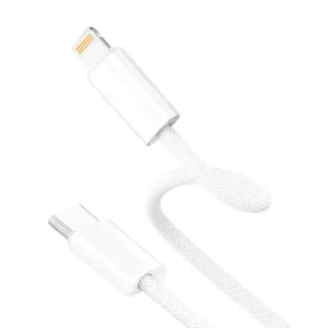 USB-C to Lightning Cable D-Fruit DF118 1 m — D-Fruit USB-C/Lightning charging and data cable, white