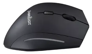 Беспроводная оптическая мышь Perixx PERIMICE-608, для правой руки, 1600 DPI, 6 кнопок, черная