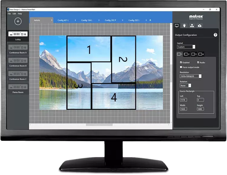 Видеокарта Matrox QuadHead2Go Q185 Photo 11