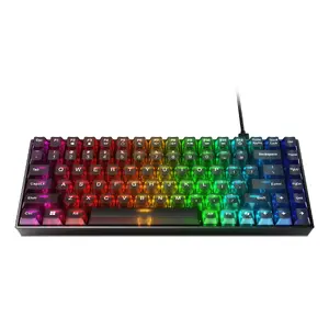 Механическая игровая клавиатура Lenovo Legion K510 Mini Pro 75% US English, 84 клавиши, RGB, USB, кабель 1.8 м, черно-прозрачная