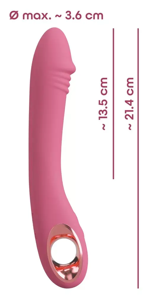 You2Toys Slim G-Spot Rose силиконовый вибратор Photo 11