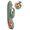 Вибратор you2toys Slim Rabbit Olive Photo 2