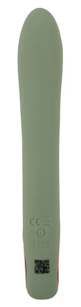 Вибратор you2toys Slim Rabbit Olive Photo 5