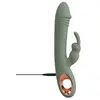 Вибратор you2toys Slim Rabbit Olive Photo 10