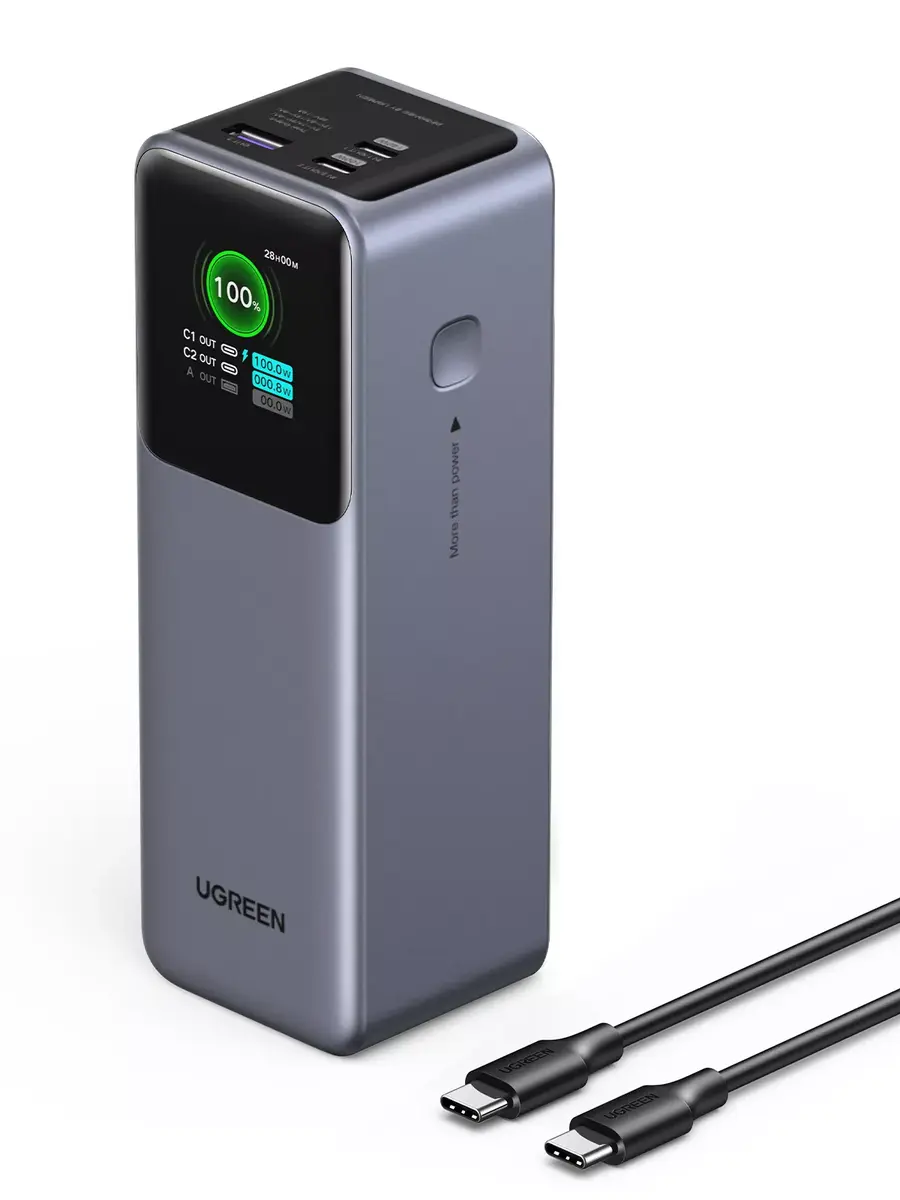 Портативный аккумулятор Ugreen 25000mAh 200W 35525B Photo 2
