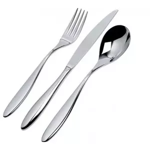 Flatware set 3-piece ALESSI SG38S24M stainless steel — cutlery set for table service