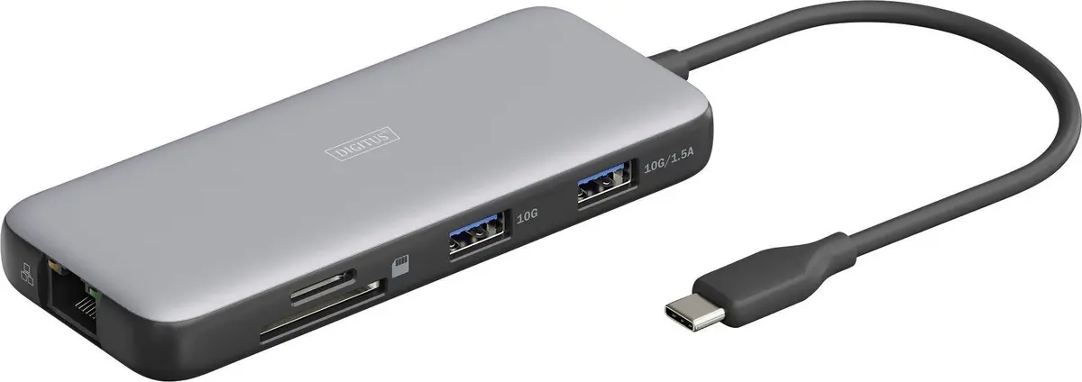 DIGITUS DA-70914 7-portu USB-C dokstacija Photo 2