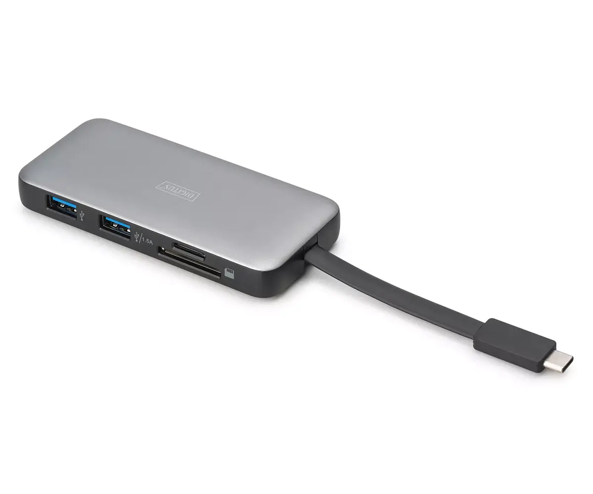 USB-C ceļojumu dokstacija Digitus DA-70916 Photo 2