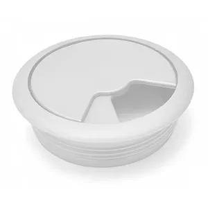 Socket D60 GTV 1376459 — white electrical socket, round D60 design