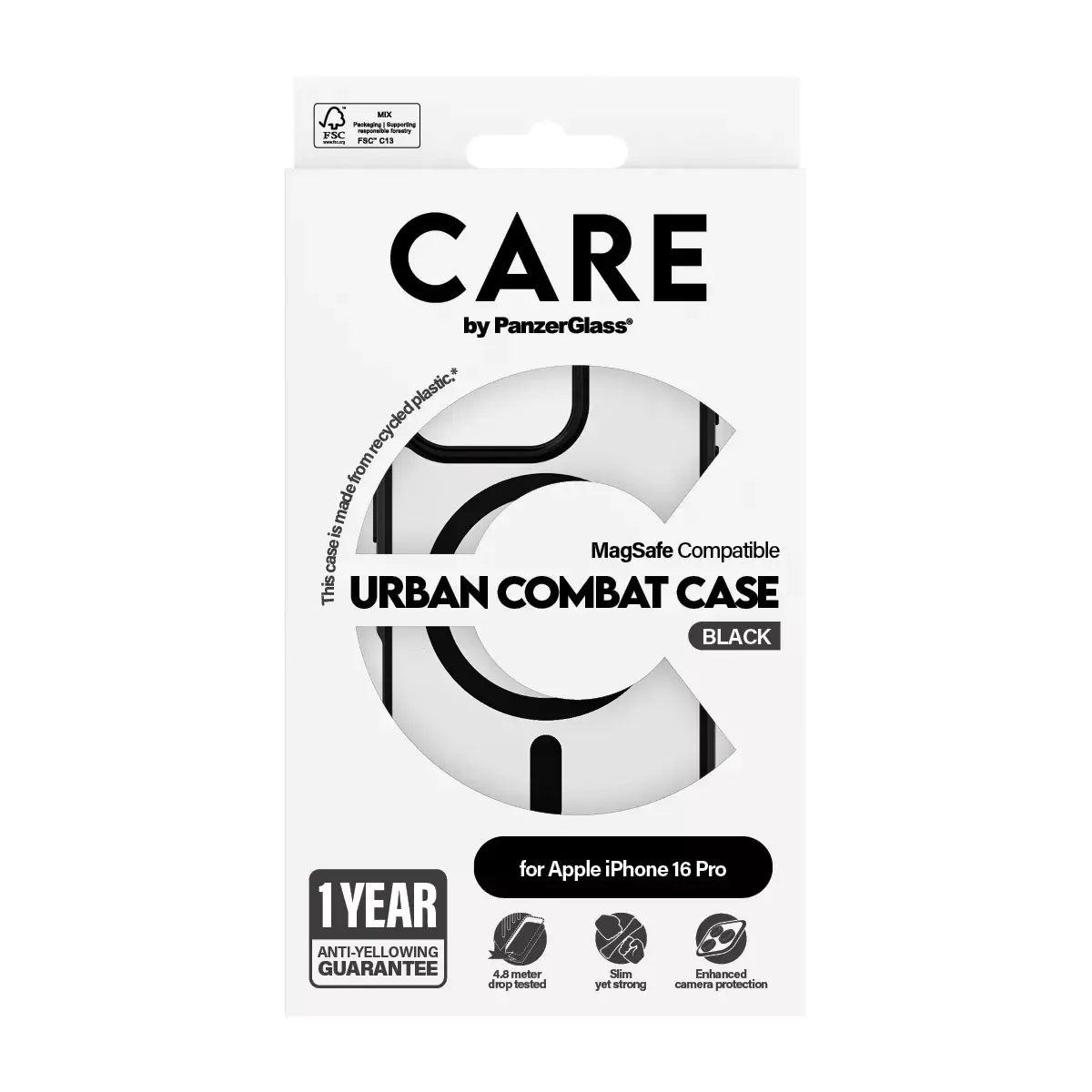 Vāks PanzerGlass CARE by ® Flagship Case iPhone 16 Pro Photo 3