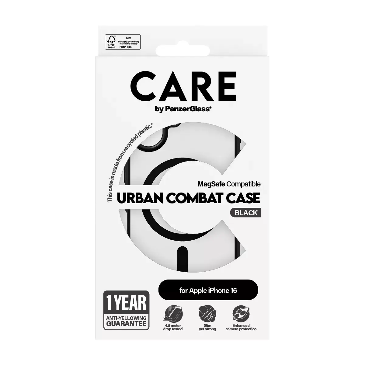 Чехол PanzerGlass CARE by Flagship Case iPhone 16 Photo 3