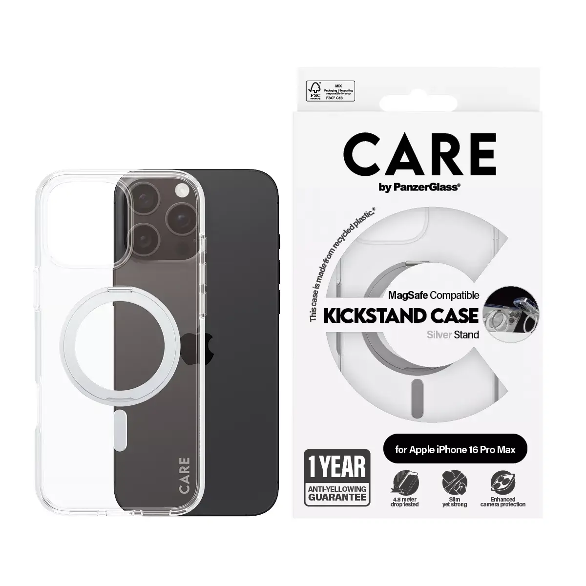 Чехол PanzerGlass CARE by ® Feature Case для iPhone 16 Pro Max Photo 2