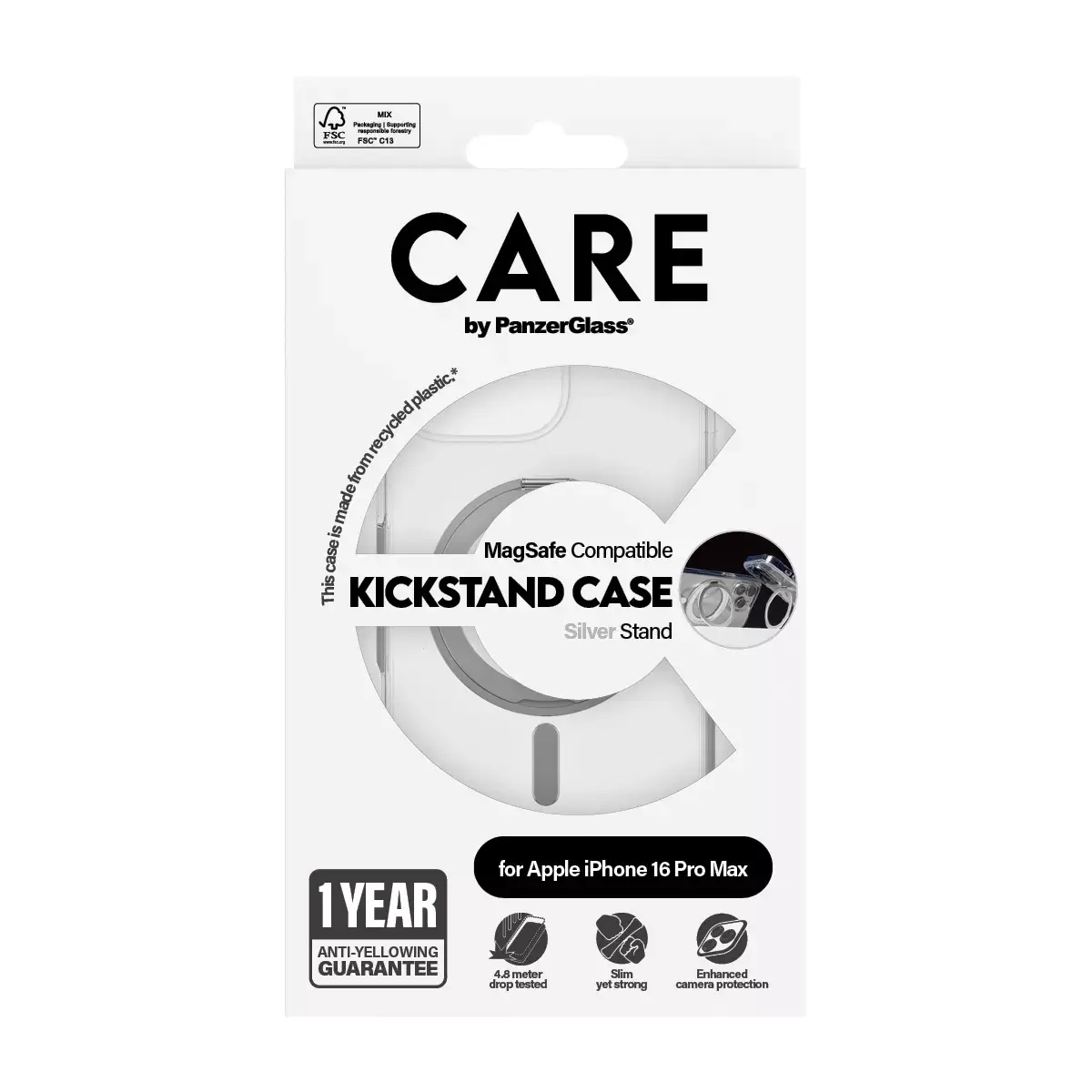 Чехол PanzerGlass CARE by ® Feature Case для iPhone 16 Pro Max Photo 3