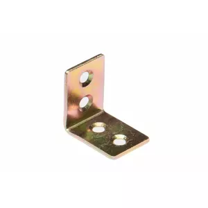 Angle bracket GTV 25x25x17 mm, metal corner connector, pack of 5