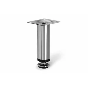 Adjustable furniture leg GTV 100 mm, chrome finish