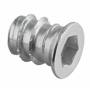 Coupling GTV M6, pack of 10 – threaded furniture connector M6