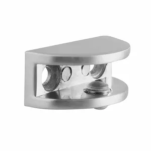 Shelf holder GTV J63 Chrome, 2 pcs — metal supports for glass or wooden shelves