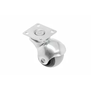 Riteņpārnese GTV 40 mm pelēka — mēbeļu pagrieziena ritenis, modelis 1219016