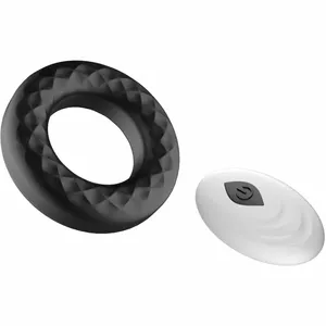 Penis Extension Armony Lord's Love Ring Vibrator Remote Control Black D-241155