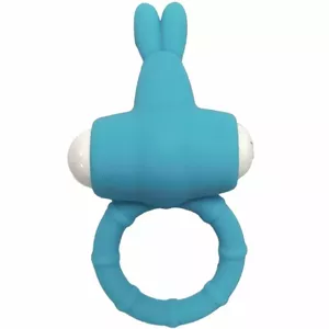 Penis Extension Armony MS Bunny Vibrator Ring Silicone Green D-241164