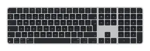 Apple Magic Keyboard Full-size Universal USB and Bluetooth QWERTY English Black with Touch ID and Numeric Keypad