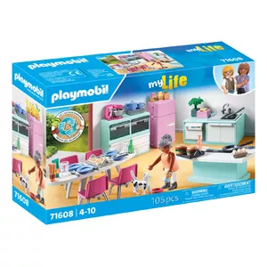 Kitchen Playmobil My Life Kitchen 71608 Multicolour Plastic 4-10 years