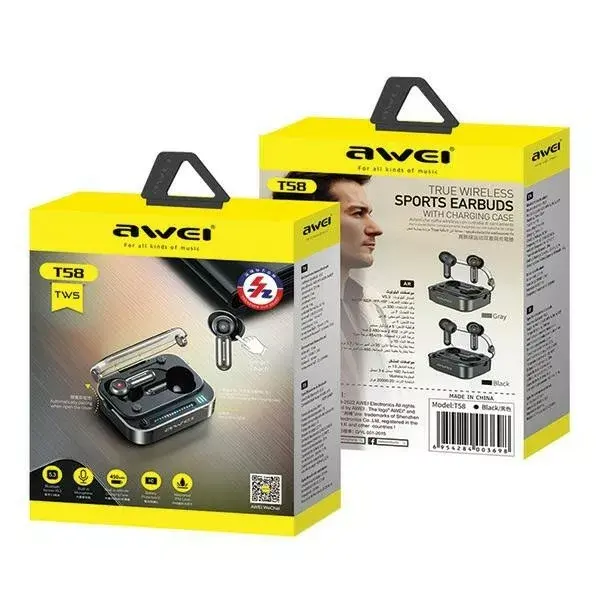 Наушники Bluetooth Awei T58 Photo 2