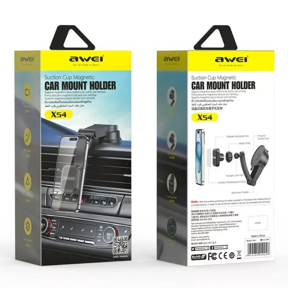 Awei X54 magnētiskais auto turētājs Photo 2