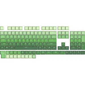 Mechanical Keyboard REDRAGON A140 Ombre Green RGB Backlit — wired gaming keyboard, full-size layout